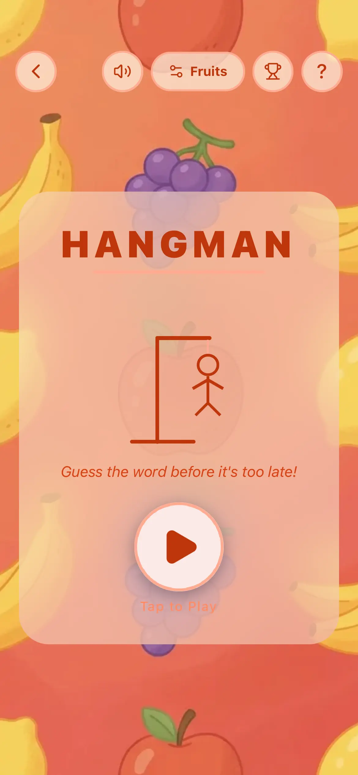 Hangman screenshot